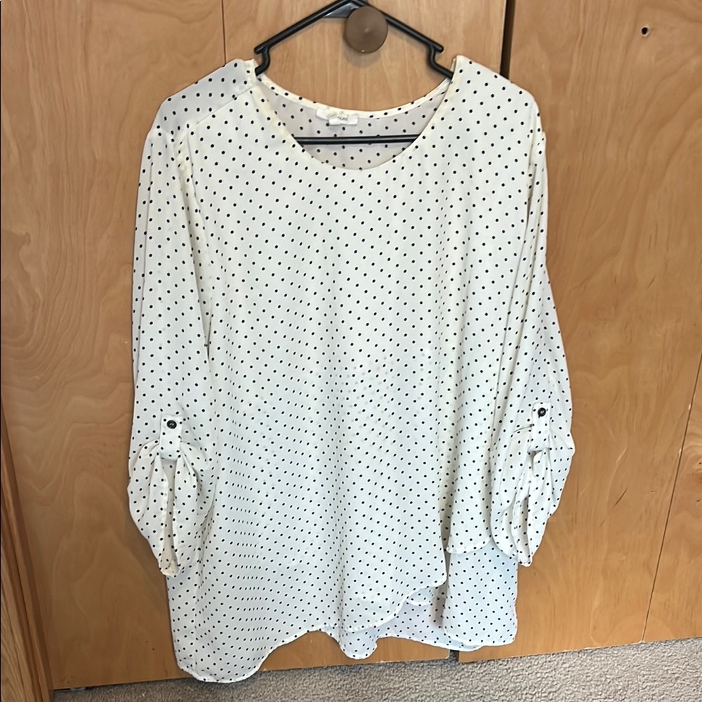 Polka Dot Women's Top
